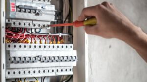 Installation électrique à Thoiry